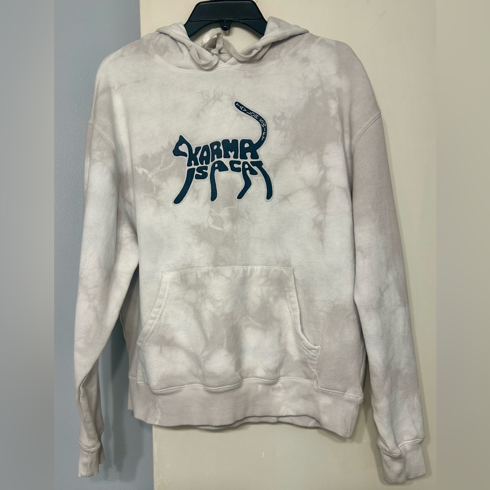 Taylor Swift White Tie-Dye Hoodie